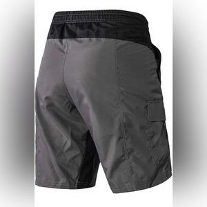 EZRUN Men's 3D Padded Mountain Bike Shorts - Lightweight & Breathable MTB Cycling Shorts With Zipper Pockets